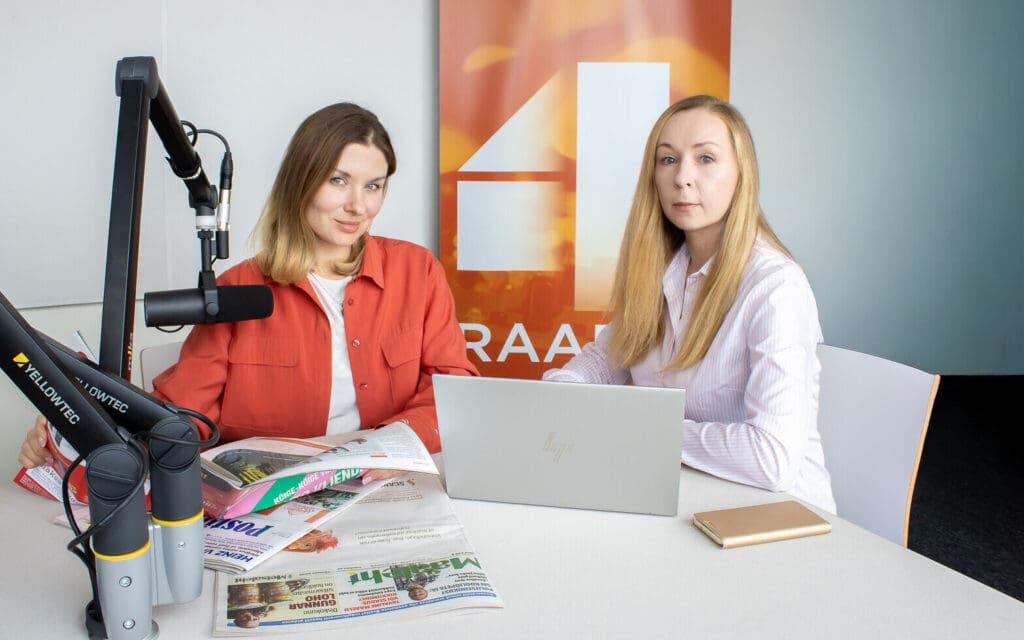 Евгения Савина и Лилия Третьякова. Автор: Anna Mishina/Raadio 4